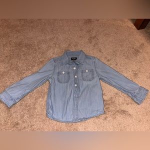 Long sleeve carters denim button down